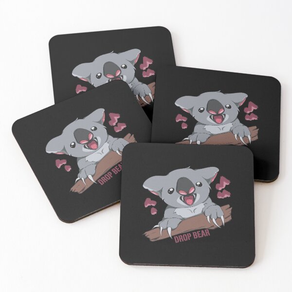 Item preview, Cute Aggressive Koala Branch Drop Bear designed and sold by GAVIANDERS.