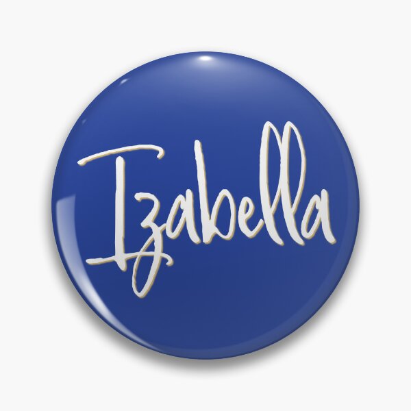 Item preview, IZABELLA personalized type design designed and sold by CharlottePlaceArt.