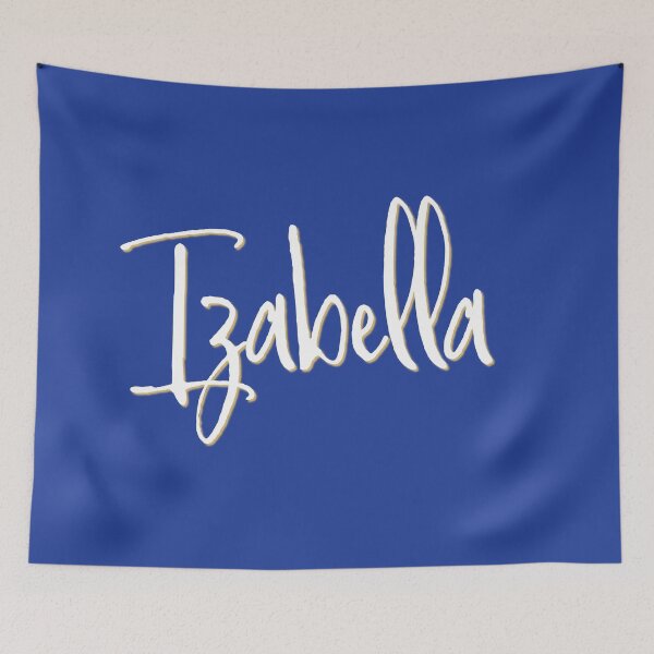 Item preview, IZABELLA personalized type design designed and sold by CharlottePlaceArt.