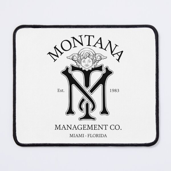Item preview, Montana Management Company Minimalist Monogram Black designed and sold by HolliPowe.