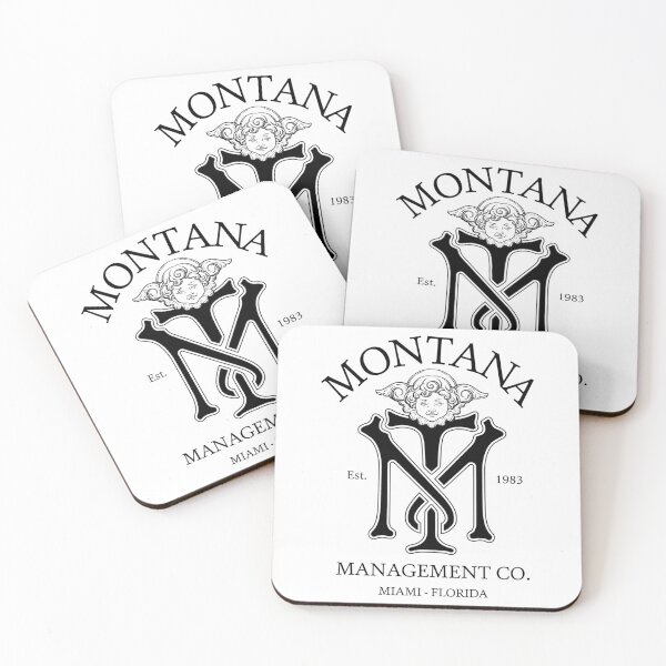 Item preview, Montana Management Company Minimalist Monogram Black designed and sold by HolliPowe.