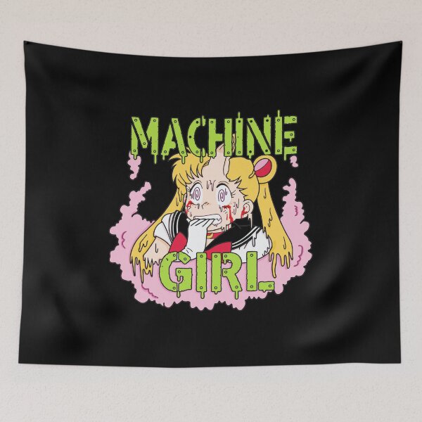 Item preview, Distorted Anime Horror Machine Girl Style  designed and sold by DAYTONARTLEY.