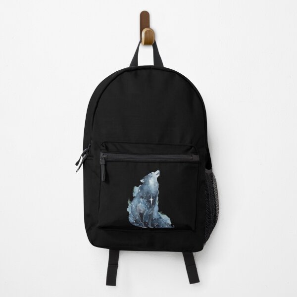 Item preview, Cosmic Wolf Howling Watercolor designed and sold by GAVIANDERS.