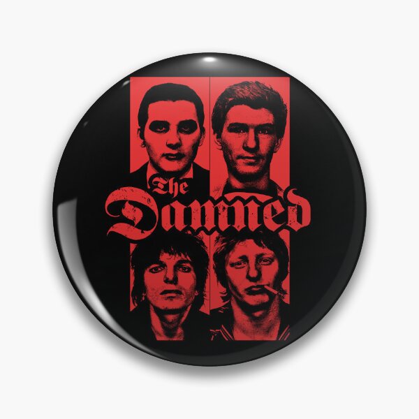Item preview, The Damned Band Vintage designed and sold by serazaeni.