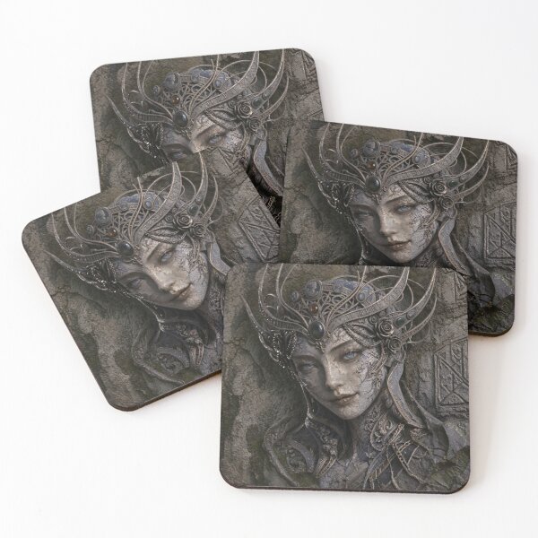 Item preview, The Silent Guardian - Eternal Stone Goddess designed and sold by minhdhbk.