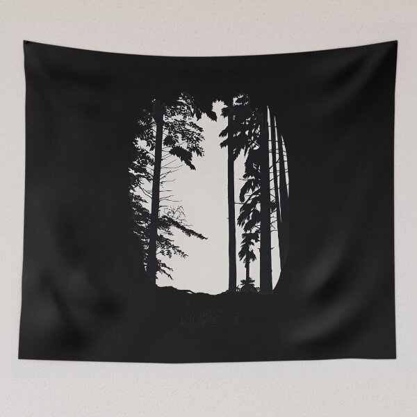 Item preview, A FOREST  Nature Tree Silhouette  designed and sold by Amansure.