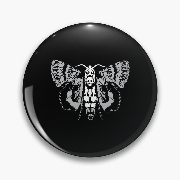 Item preview, Dark Skull Marking Moth  designed and sold by DAYTONARTLEY.