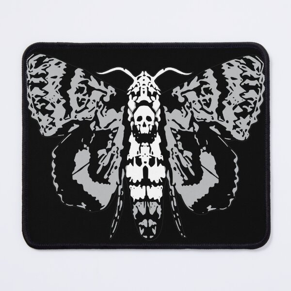 Item preview, Dark Skull Marking Moth  designed and sold by DAYTONARTLEY.
