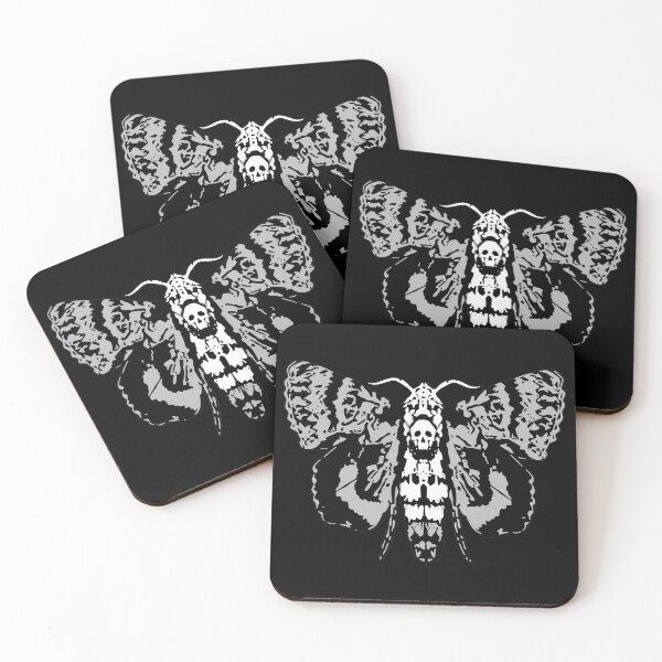 Item preview, Dark Skull Marking Moth  designed and sold by DAYTONARTLEY.