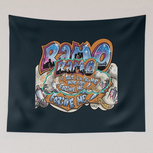 Item preview, Colorful Graffiti Lettering designed and sold by Willowandmay.
