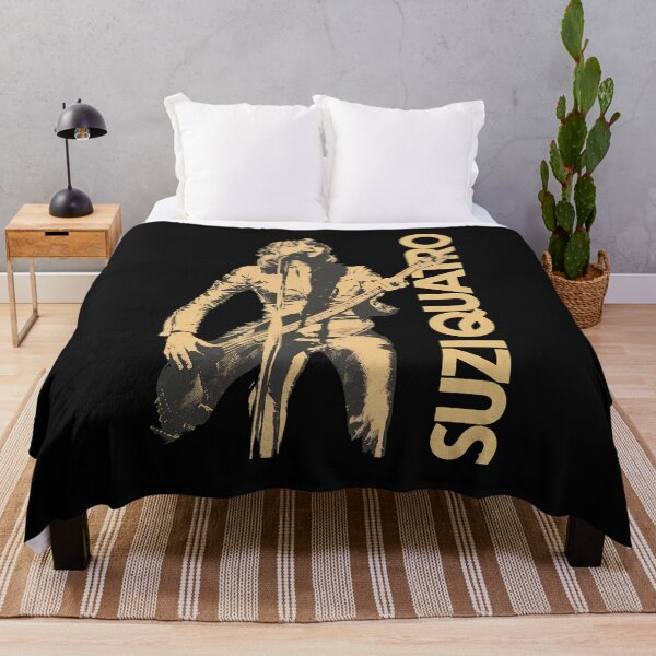 Item preview, Suzi Quatro Retro Rock Bass Guitarist Singer designed and sold by Amansure.