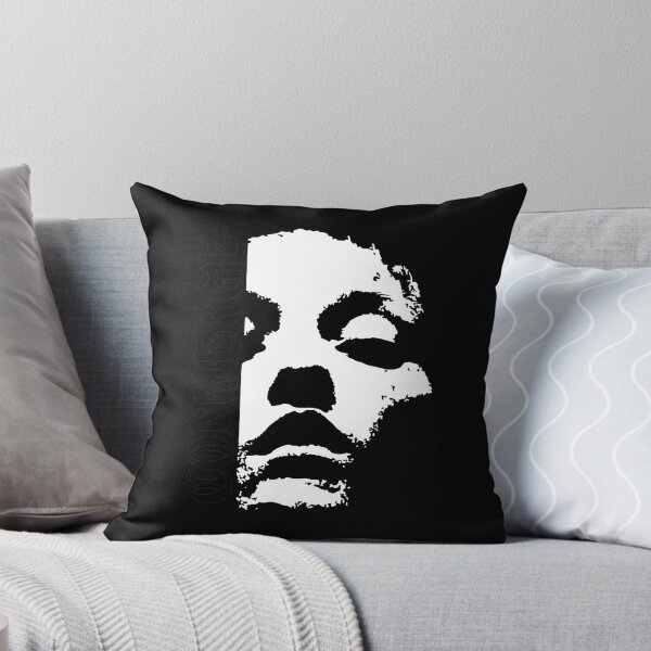 Item preview, Distressed Face Art Vertical Band Print designed and sold by DAYTONARTLEY.
