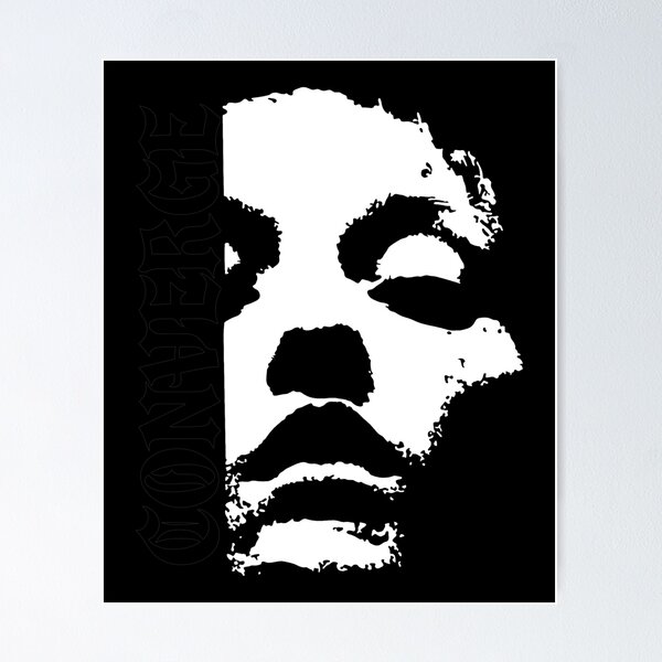 Item preview, Distressed Face Art Vertical Band Print designed and sold by DAYTONARTLEY.