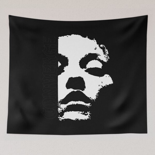 Item preview, Distressed Face Art Vertical Band Print designed and sold by DAYTONARTLEY.