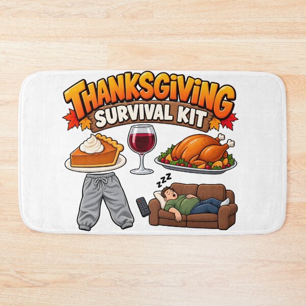 Item preview, Funny Thanksgiving Survival Kit designed and sold by PRINTIONAL.