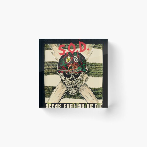 Item preview, S.O.D. Crossover Thrash Skull Helmet Design designed and sold by DAYTONARTLEY.