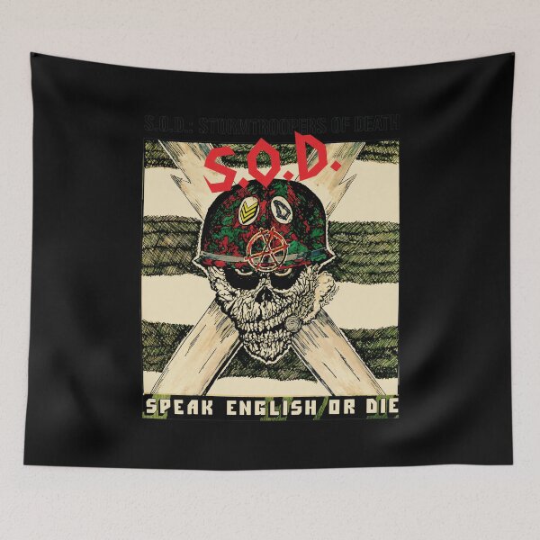 Item preview, S.O.D. Crossover Thrash Skull Helmet Design designed and sold by DAYTONARTLEY.