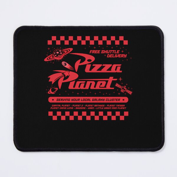 Item preview, Pizza Planet Free Shuttle Delivery Serving Local Galaxy Cluster designed and sold by HolliPowe.