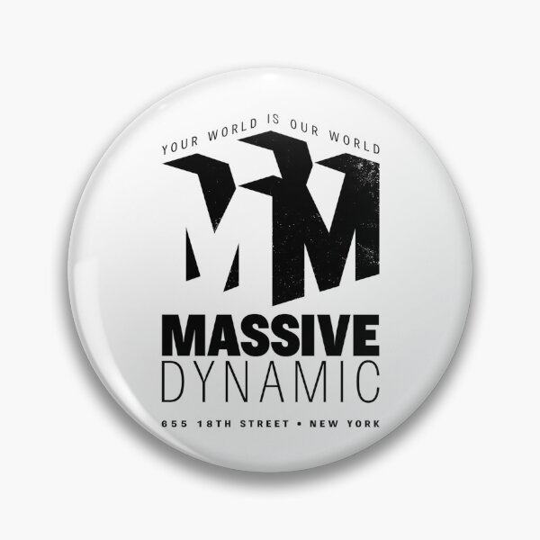 Item preview, Massive Dynamic Futuristic Tech Corporation Monogram Emblem designed and sold by HolliPowe.