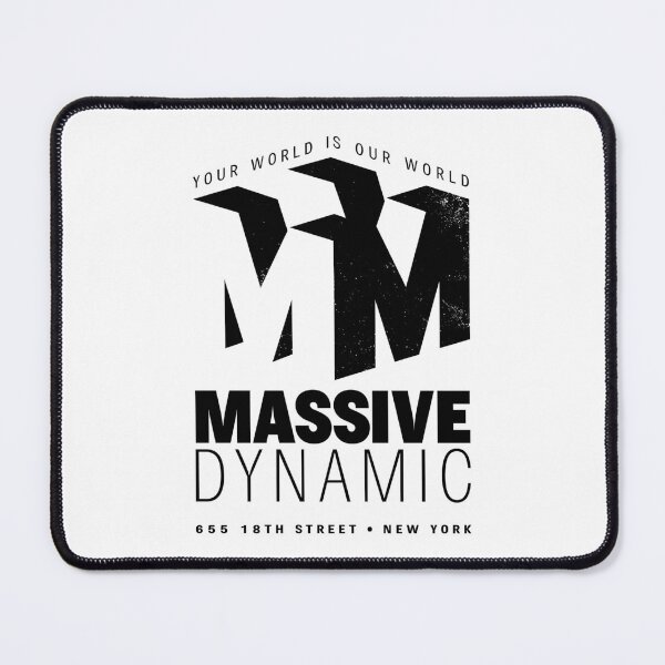 Item preview, Massive Dynamic Futuristic Tech Corporation Monogram Emblem designed and sold by HolliPowe.