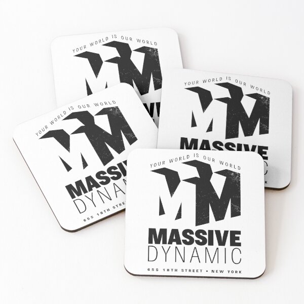 Item preview, Massive Dynamic Futuristic Tech Corporation Monogram Emblem designed and sold by HolliPowe.