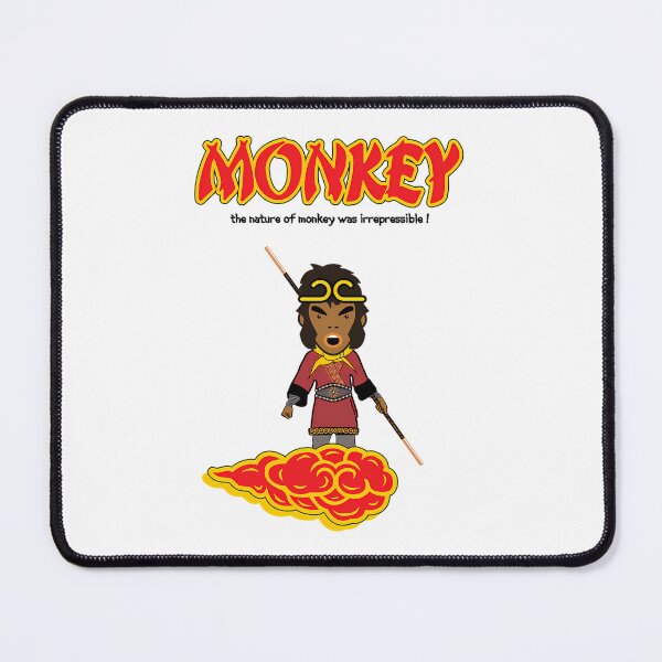 Item preview, Monkey Magic Mythical Warrior Golden Staff Cloud Journey designed and sold by HolliPowe.