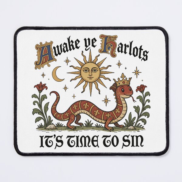 Item preview, Awake Ye Harlots, It's Time To Sin designed and sold by gordonbwyashop.