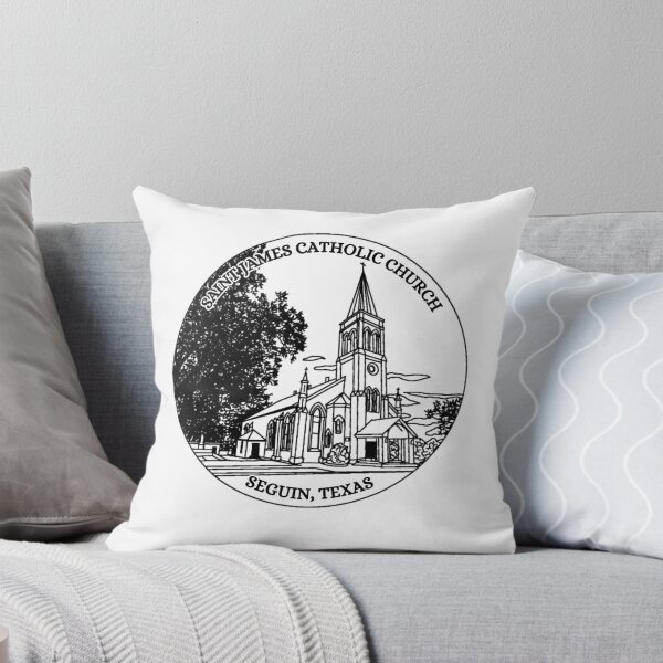 Item preview, St. James Seguin, TX Circle designed and sold by OurLadysBugCo.