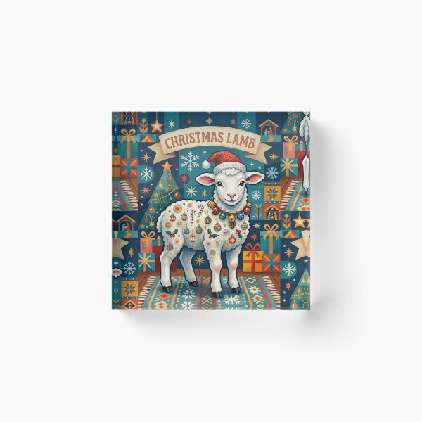 Item preview, Christmas Lamb 1 designed and sold by Warih.