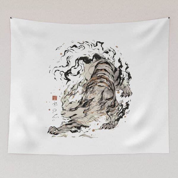 Item preview, Mystic Tiger Ink Art  designed and sold by BlaggDavy1.
