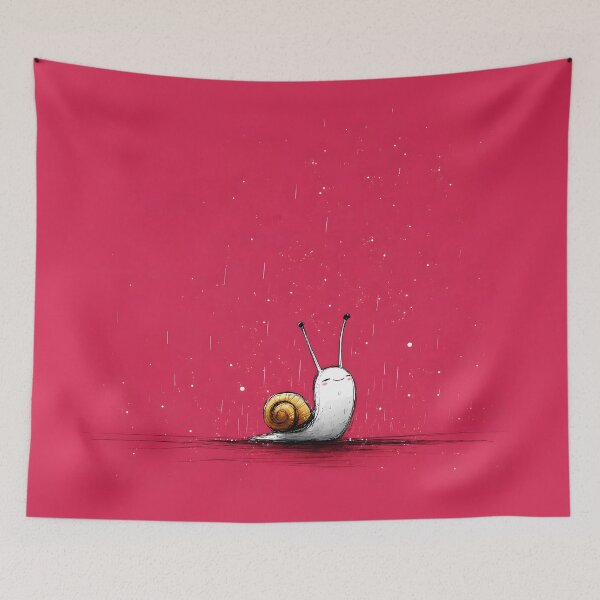Item preview, Snail in the Rain designed and sold by Erlin Rudho.