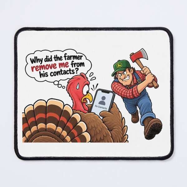 Item preview, Funny Thanksgiving Turkey Joke designed and sold by PRINTIONAL.