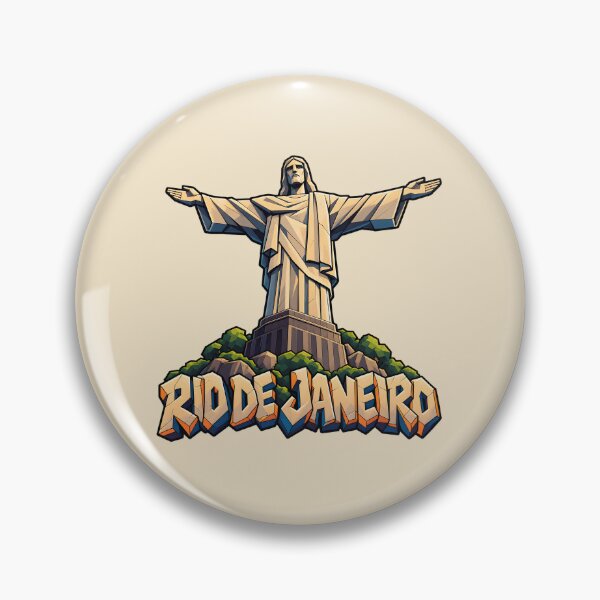 Item preview, Christ the Redeemer Rio de Janeiro – Brazil Travel Landmark Art designed and sold by Leeded.