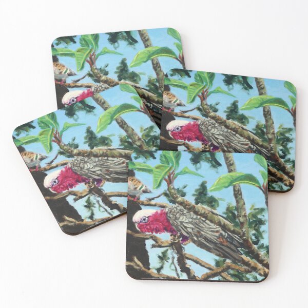 Item preview, Galah in the Frangipani designed and sold by Subgeometric.