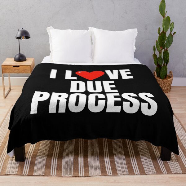 Item preview, I love due process designed and sold by Dondonmart.