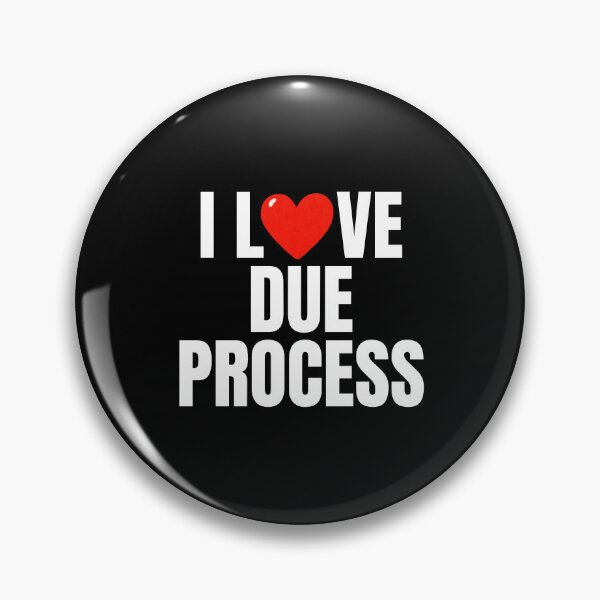 Item preview, I love due process designed and sold by Dondonmart.