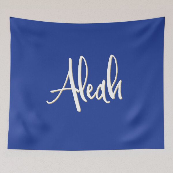 Item preview, ALEAH personalized type design designed and sold by CharlottePlaceArt.