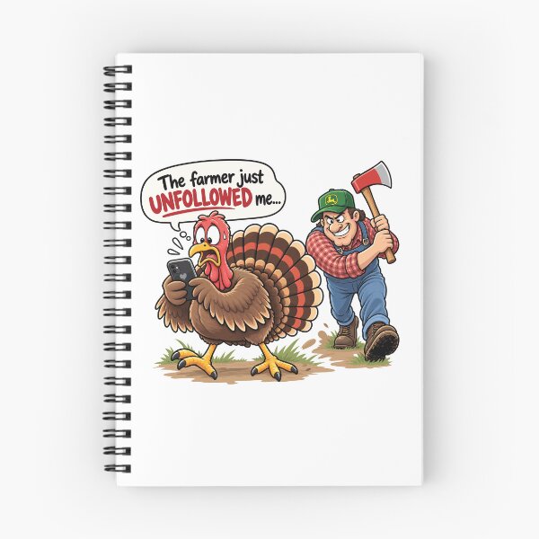 Item preview, Funny Thanksgiving Turkey Unfollowed Joke designed and sold by PRINTIONAL.