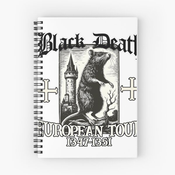 Item preview, Black Death European Tour 1347 Retro  designed and sold by TRINITYRABNIS.