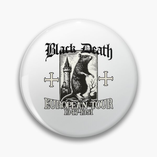 Item preview, Black Death European Tour 1347 Retro  designed and sold by TRINITYRABNIS.