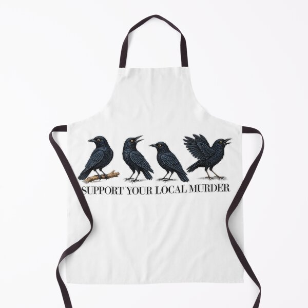 Item preview, Support Your Local Murder, Vintage Raven designed and sold by Nature Explore Game.