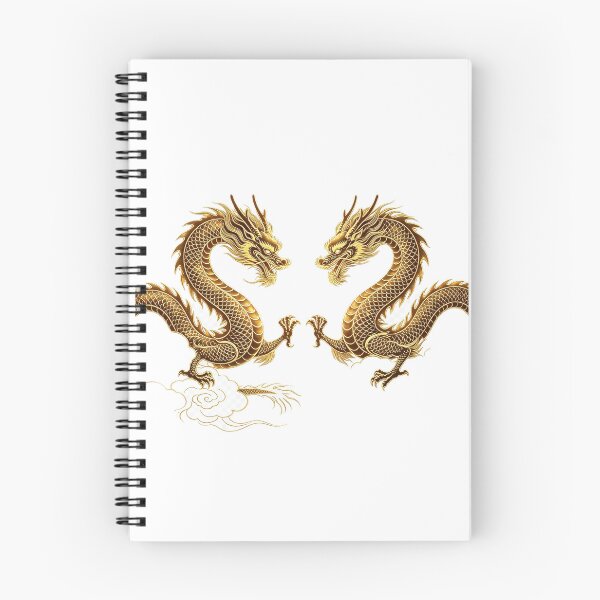 Item preview, Majestic Chinese Twin Dragons designed and sold by DigArtis.