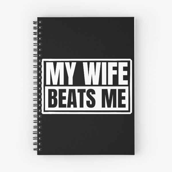 Item preview, My wife beats me, offensive humor designed and sold by Dondonmart.