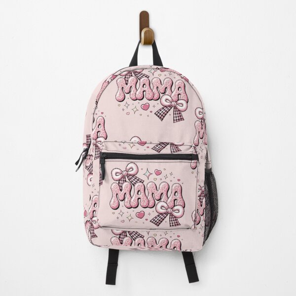 Artikelvorschau, MAMA Muttertags-Schleife Rosa Liebesdesign entworfen und verkauft von Working Pajama.