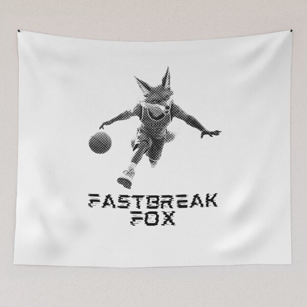 Item preview, Fastbreak Fox Basketball player designed and sold by TrueArtsStore.