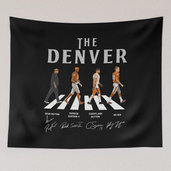Item preview, Broncos Football Fan Crosswalk Art  designed and sold by AriOsdoba.