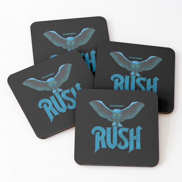 Item preview, Rush Fly By Night Owl Blue Distressed Rock designed and sold by Jeffreniel.