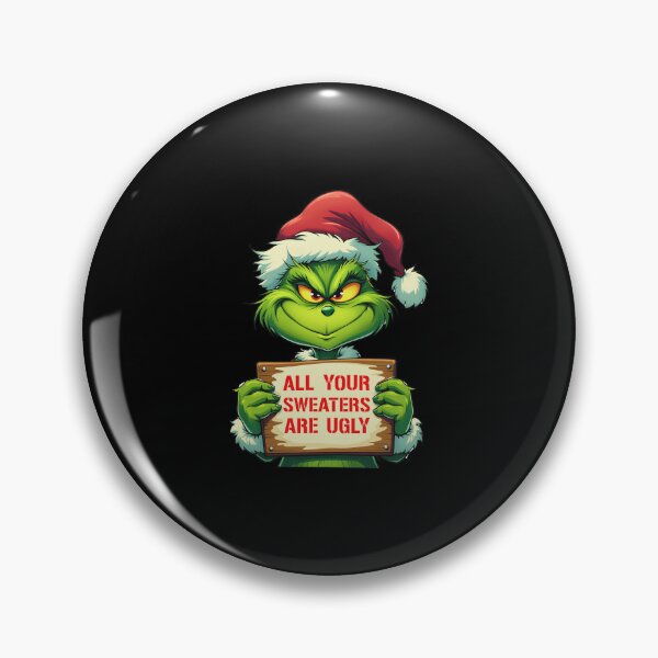 Item preview, Green Character Holding Sign Saying Say Say Ugly Garments designed and sold by ALASHAMORGADO.