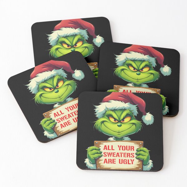 Item preview, Green Character Holding Sign Saying Say Say Ugly Garments designed and sold by ALASHAMORGADO.
