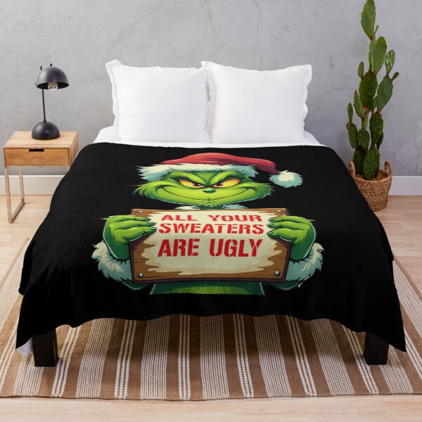 Item preview, Green Character Holding Sign Saying Say Say Ugly Garments designed and sold by ALASHAMORGADO.